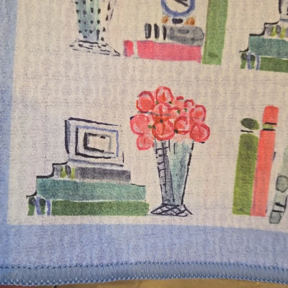 Keva Patterned Tea Towel